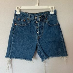 High Waisted Levi’s Jean Shorts